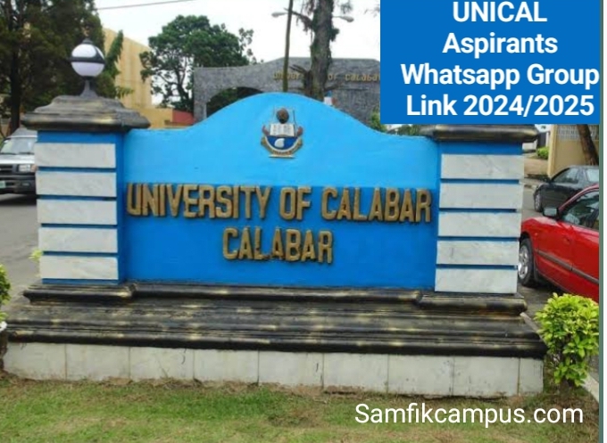 UNICAL Aspirants Whatsapp Group Link 2024/2025